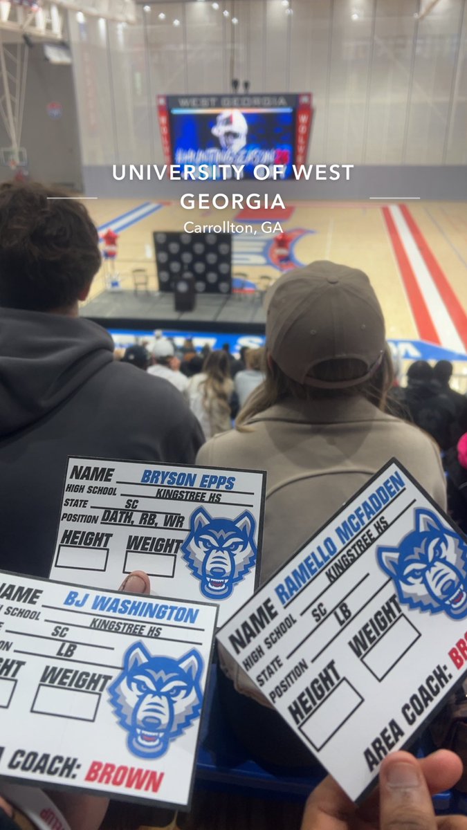 had a great day with <a href="/UWGFootball/">West Georgia Football</a>  ,  Appreciate the hospitality &amp; love🤞🏽
<a href="/CoachSEllis/">SUMNER ELLIS</a> <a href="/KoachTaylor/">Coach Joel Taylor 🏈</a> 
#huntingseason❤️💙
<a href="/HCBrianSmith/">Coach Smitty</a> <a href="/KingstreeHigh/">Kingstree High School Athletics</a> 
<a href="/PrepRedzoneSC/">Prep Redzone South Carolina</a>