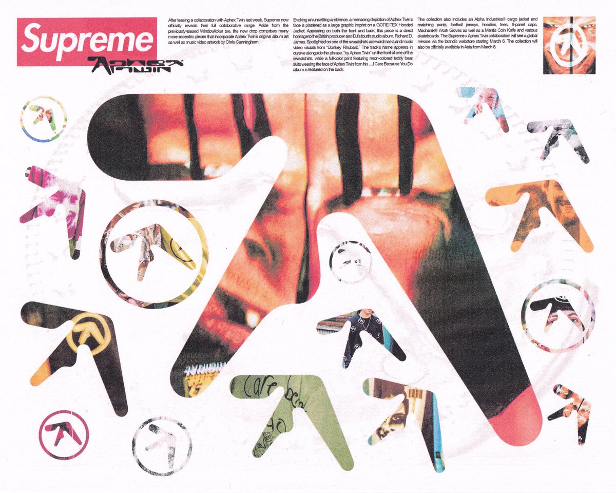 Supreme/Aphex Twin