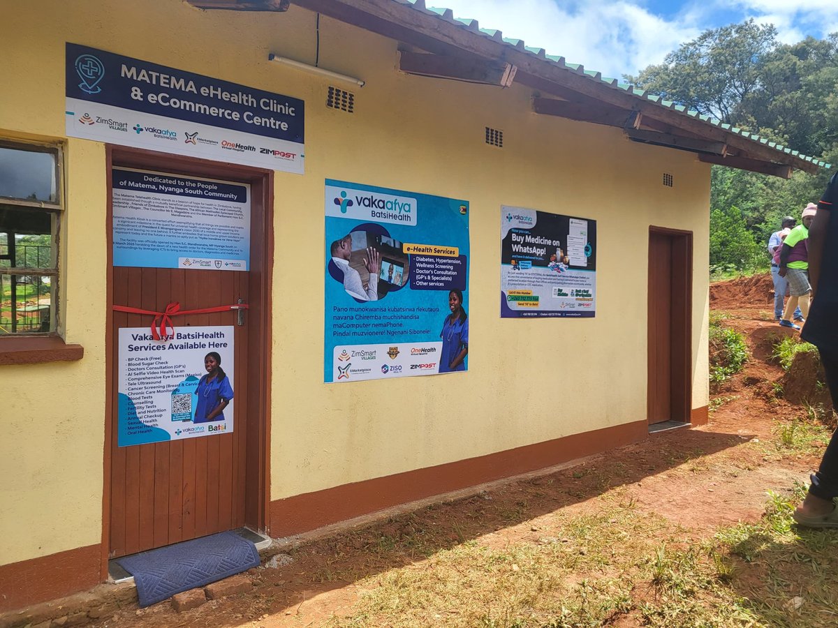 Nyanga South (@nyangasouth) on Twitter photo Today, Cde <a href="/SupaCollinsM/">Supa Mandiwanzira</a> officially opened Matema Clinic where he emphasized that <a href="/edmnangagwa/">President of Zimbabwe</a> is stopping at nothing to ensure no place and no one is left behind in line with Vision 2030. The clinic will see <a href="/ZimSmartVillage/">ZimSmartVillages</a> use telehealth facilities to help community <a href="/admojj/">admore jokwiro</a> Today, Cde <a href="/SupaCollinsM/">Supa Mandiwanzira</a> officially opened Matema Clinic where he emphasized that <a href="/edmnangagwa/">President of Zimbabwe</a> is stopping at nothing to ensure no place and no one is left behind in line with Vision 2030. The clinic will see <a href="/ZimSmartVillage/">ZimSmartVillages</a> use telehealth facilities to help community <a href="/admojj/">admore jokwiro</a>