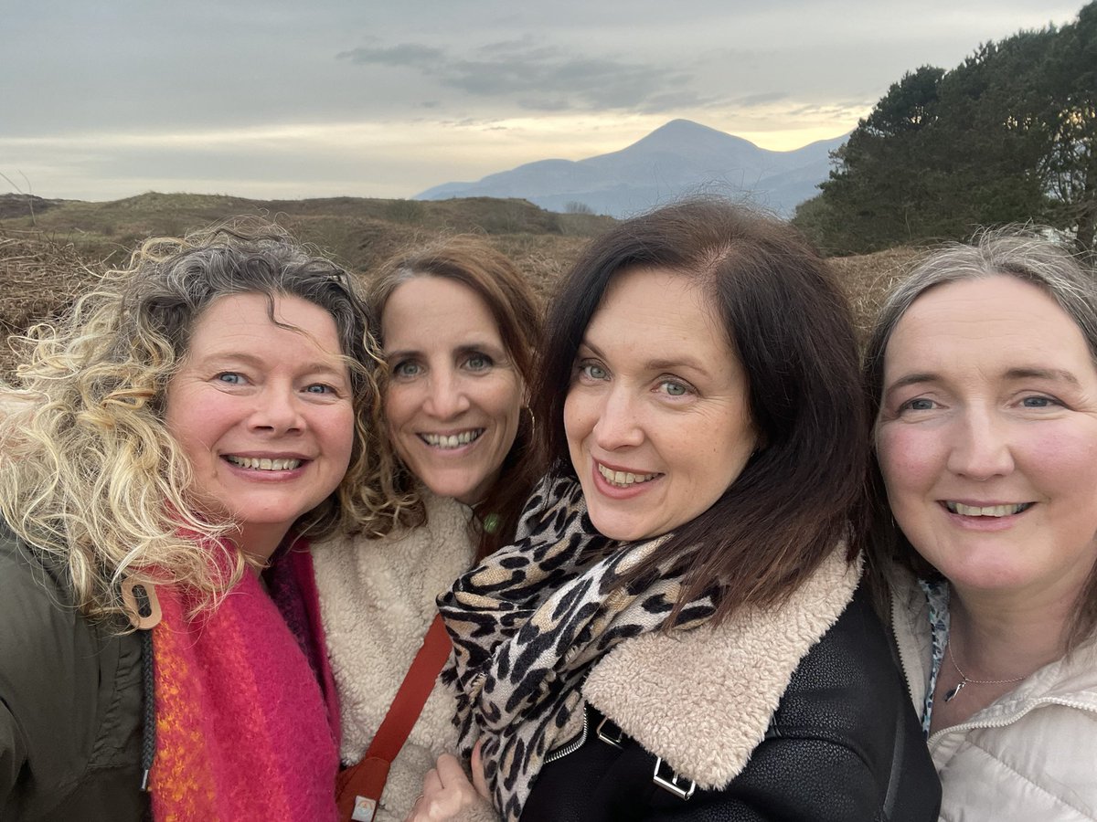 Happy international woman’s day. Celebrating with good ones I have travelled with for nearly 40 years!