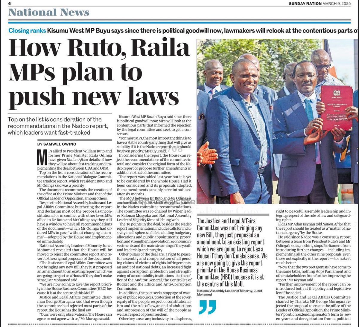 smutoro's tweet photo. Only Judiciary will save Kenya from the BBI3 aka #JointFramework scam legislations https://t.co/qvNNTGCfdK