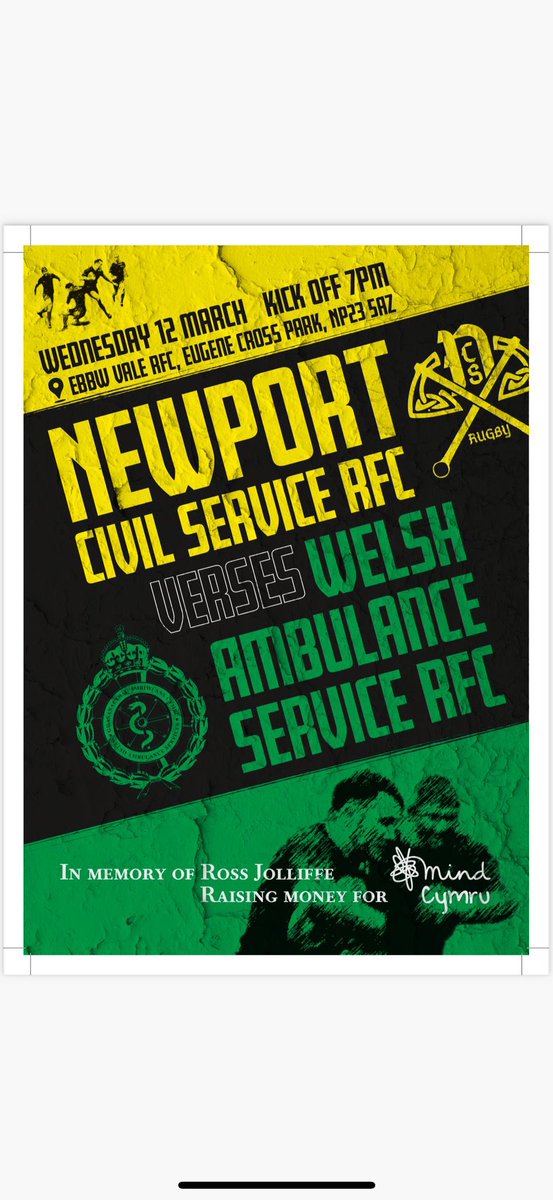 GSanderson1985's tweet photo. This is likely to be a very competitive game!! Come along and show your support for mental health!! 🟡⚫️🟡⚫️ https://t.co/yolLYg0GUm