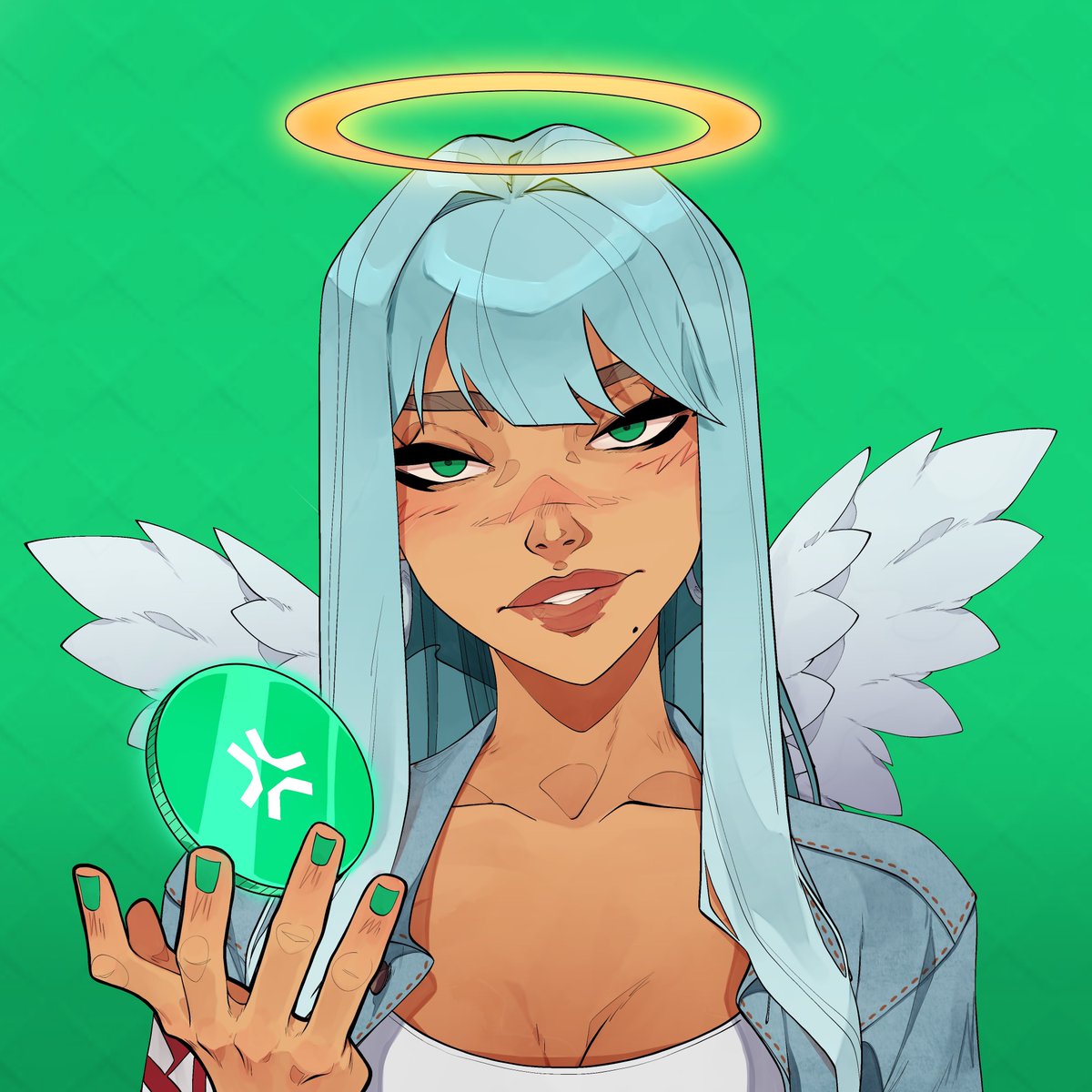 Happy International Women's Day to all my Web3 Ladies but especially my <a href="/AbstractAngels/">Abstract Angels 💚🪽</a> 💚😇