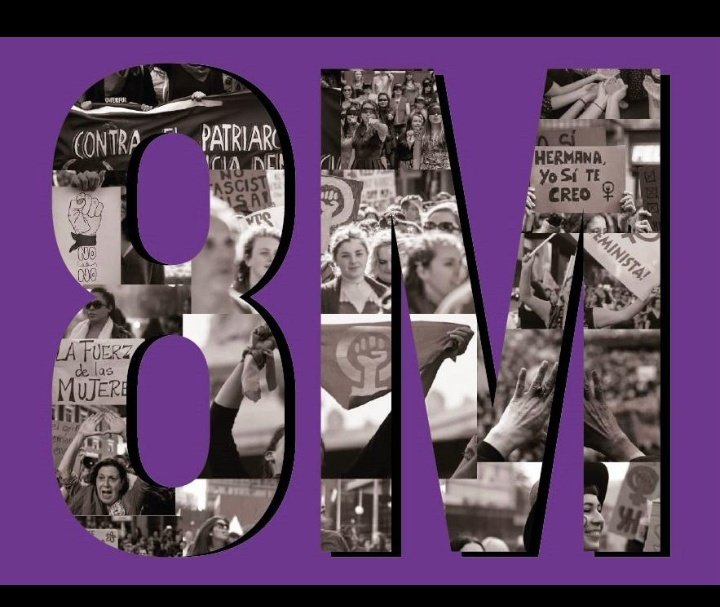 En este día acompañamos la jornada de reflexión y lucha por los derechos de las mujeres desde el respeto, la admiración y el agradecimiento a todas nuestras compañeras y colegas.💜