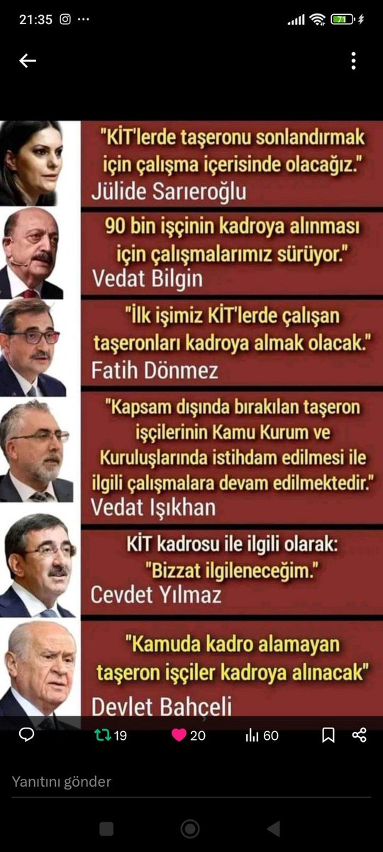 TaşeronModern Köleliktir
Devlet işinde çalışan taşeron işçi, özel sektörden daha az maaş alıyor.
<a href="/isikhanvedat/">Prof. Dr. Vedat Işıkhan</a>