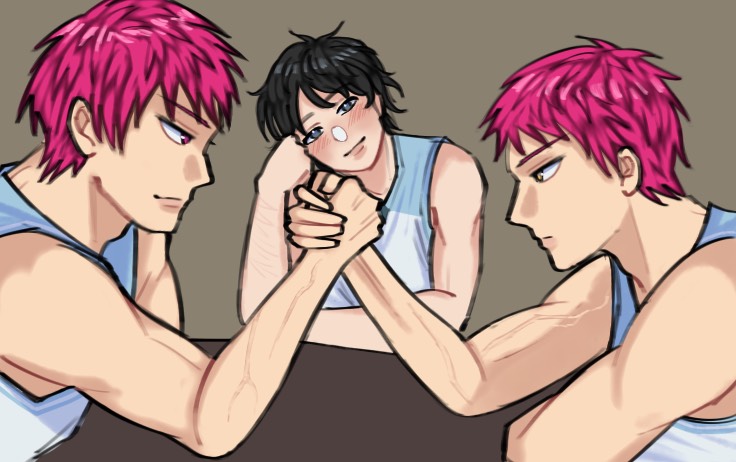 dearakashi's tweet photo. who's winning guys. bokusei or oresei. [ #misei #akashiseijuro #yumetwt #riakotwt ] https://t.co/Ji16upNiRQ