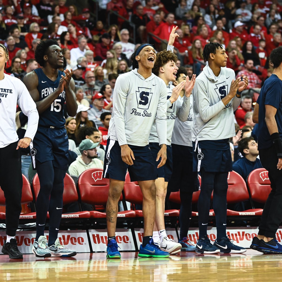 Highest-ranked road win since 2009 ✔️💯

#WeAre | gopsu.us/atWisconsinRec…