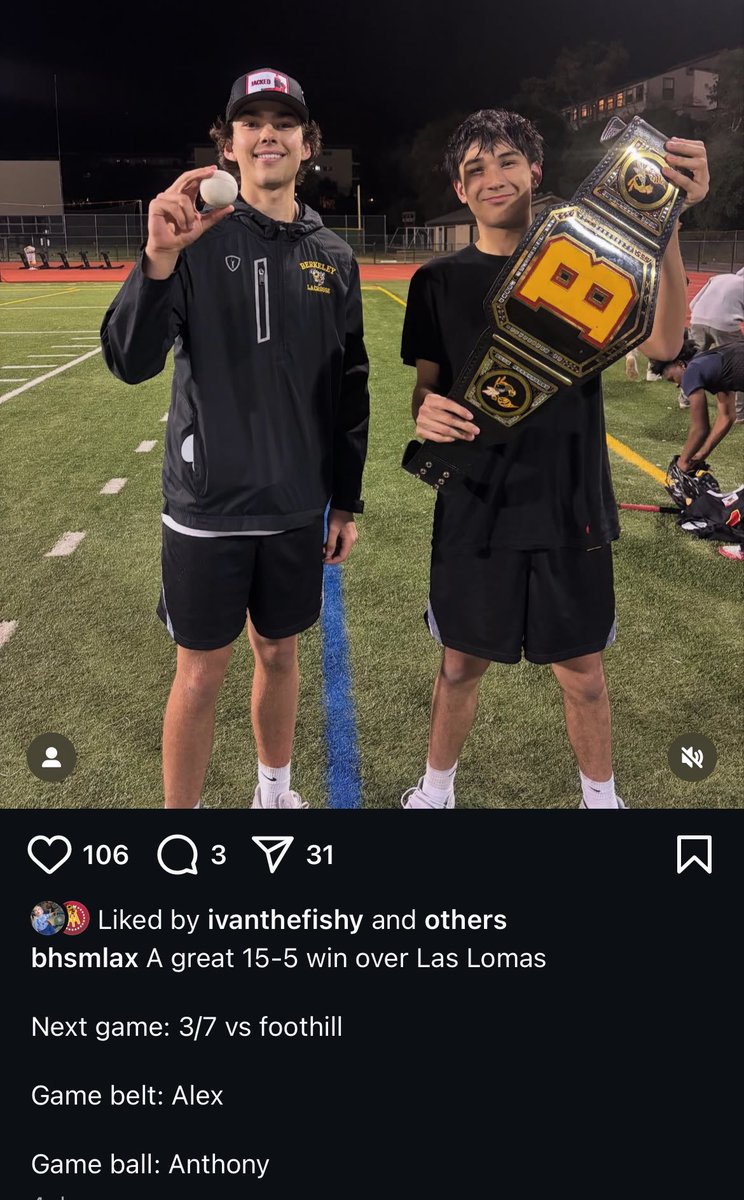 Berkeley High Boys Lacrosse (@jackets_lax) on Twitter photo 