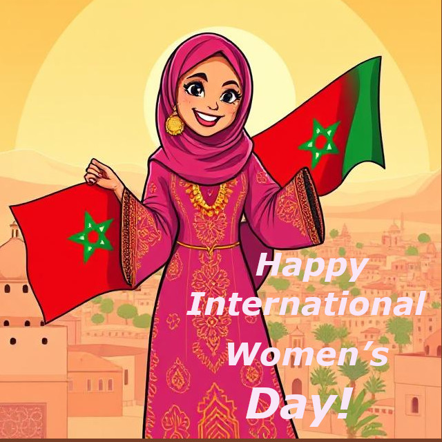 1youbzinani's tweet image. 🌟 To Every Woman: May your year shine as bright as your creativity &amp;amp; dreams! 🌟 Celebrate the magic you bring—paint, build, inspire. Tag a woman who fuels your fire. Let’s make 2024 BOLD. 💫

[Image: Moroccan woman cartoon holding flag]

#IWD2024 #CreateFearlessly #MoroccanPride