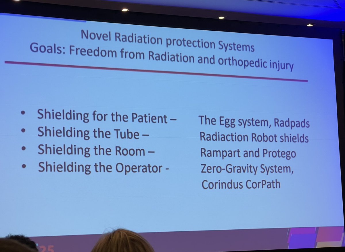 Pooh_Velagapudi's tweet photo. Radiation scatter is a big source of exposure in the cath lab! 

Everyone working in the lab are exposed to radiation. 

Examples of some SHD case exposures!

List of some novel radiation protection systems!

#CRT25 #RadiationProtection @Herms2James @MortonKern @Ajar_Kochar @SCAI https://t.co/TJ0iqFhYzu