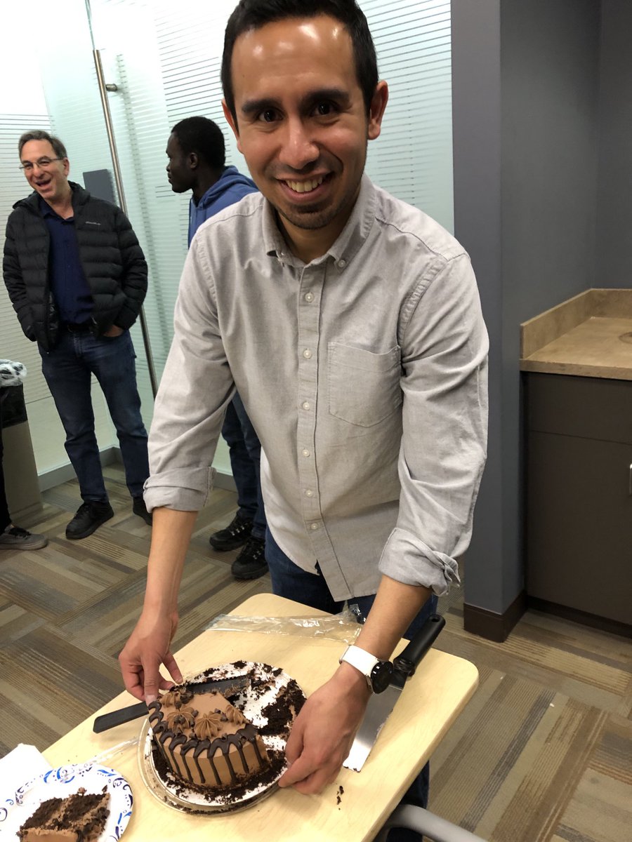 UToledoT32's tweet photo. Nahshon Puente successfully defended his thesis and moving to new frontier! https://t.co/NbOWy4AcDZ