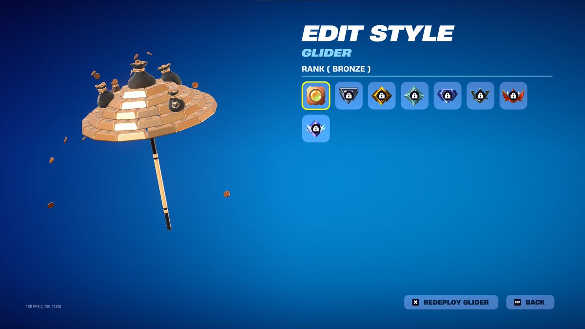 CosmosContentTV's tweet photo. @FortniteStatus I'm missing styles for multiple ranked items, current and previous, I was ranked Unreal during the period for all of the items in the screenshots below. Is there a reason I'm missing them, and if not, may I please receive the items I'm supposed to have? https://t.co/XyIqSxq9c1