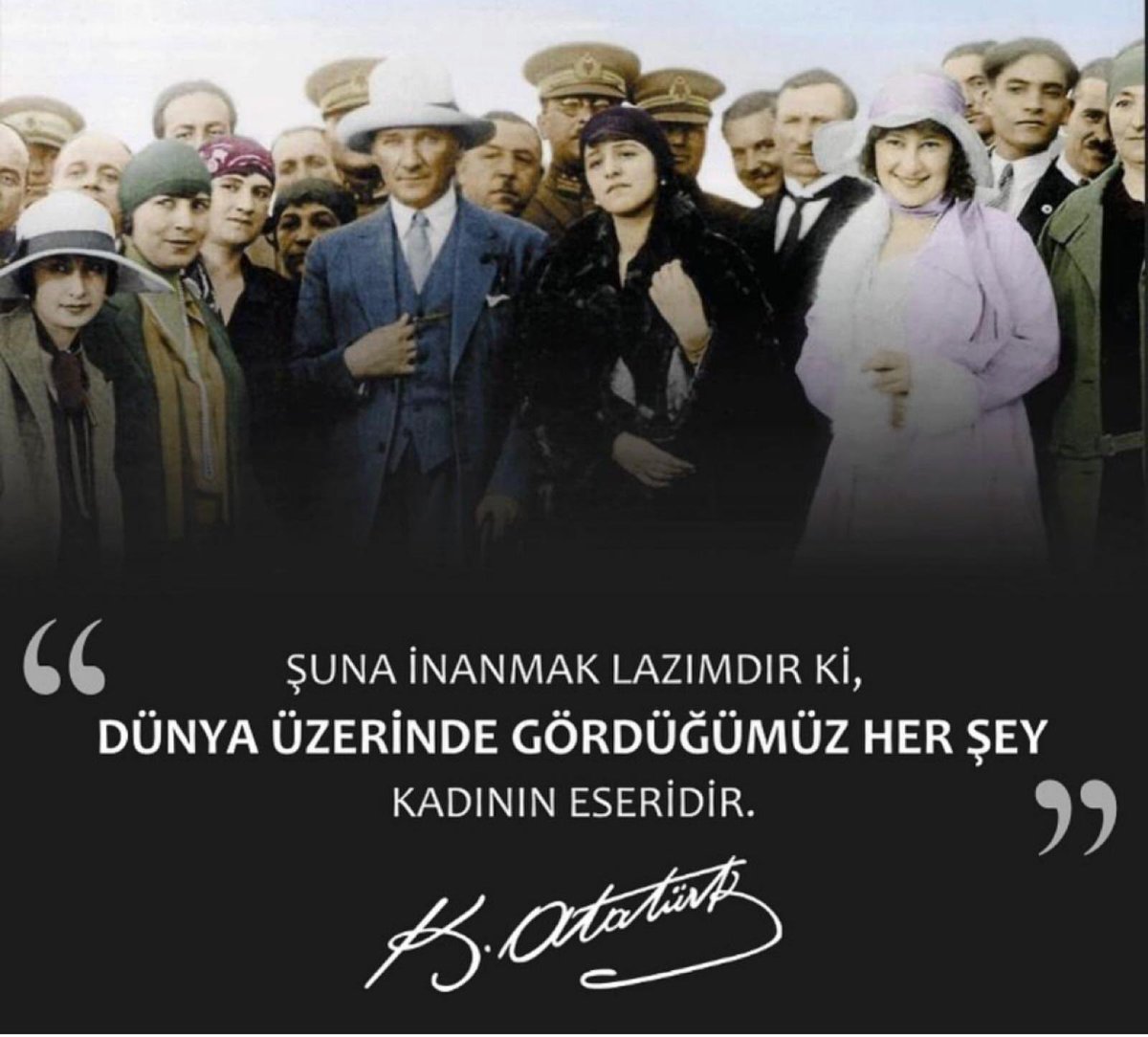 damla2006umut's tweet photo. #ZübeydeAnnemiz’in şahsında,

#ATAMIZ’ın ifadeleriyle,

#AsilTürkKadını’nın 

#8MartKadınlarGünü ’nü içtenlikle kutlar,

yüce #ATATÜRK’ün tanıdığı haklarla 

içinde özgürce yaşadığımız 

#LaikTürkiyeCumhuriyeti’mizin 

sonsuza değin var olmasını dilerim…

 #8MartKadınlarGünü https://t.co/zXRfjvxvt2