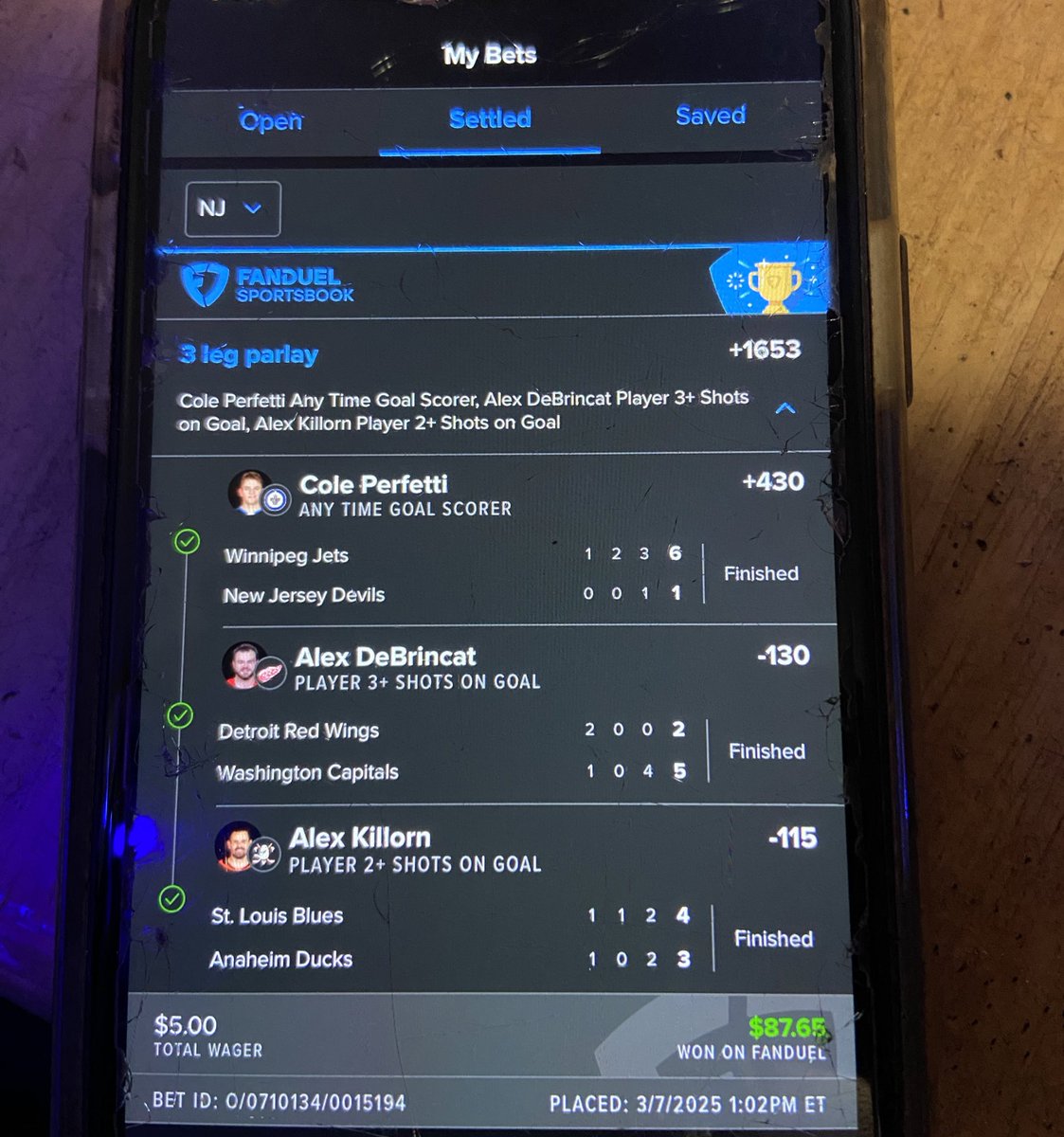 Hockey and NBA
Rise and Shine 
#theparlaybully973