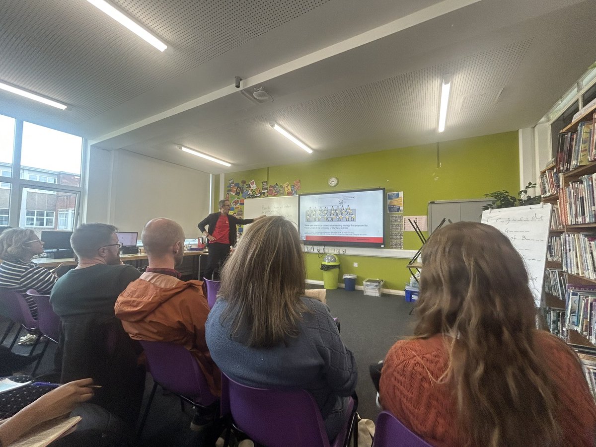 Fantastic sessions today at <a href="/researchEDBrum/">researchED Birmingham</a> <a href="/C_Hendrick/">Carl Hendrick</a> <a href="/tombennett71/">Tom Bennett OBE</a> <a href="/teacherhead/">Tom Sherrington</a> <a href="/DanielBundred/">Daniel Bundred 🦡</a> <a href="/DavidDidau/">David Didau</a> today! A lot learnt and I could genuinely listen to them speak all day!