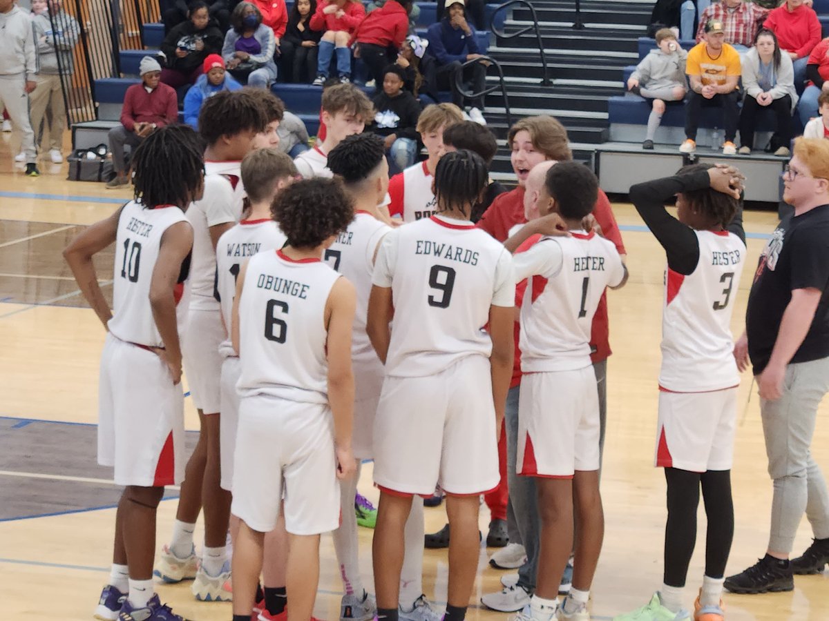 Boys Senior teams going to a 2nd OT at <a href="/RockyForkMS/">RockyForkMS</a>