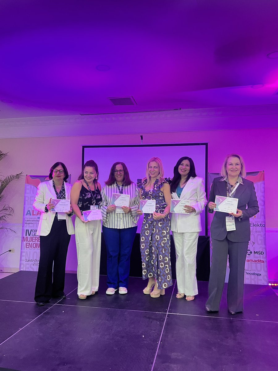 GoLigyta's tweet photo. Leadership is about opportunity, not gender.

Celebrating International Women’s Day in Santo Domingo with inspiring women leaders reminded us of the power of diverse teams in transforming oncology. Proud to host this annual congress and keep paving the way for the future!
#ALAMO https://t.co/ui05qUX6rl