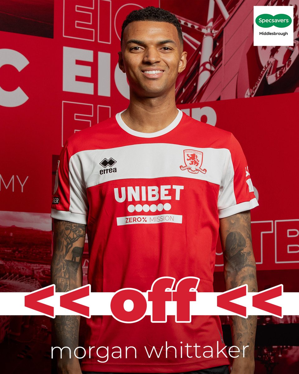 Boro's tweet photo. 70 | We make our third change 🔃
⚪️ 1-0 🔴
#SWAMID #UTB https://t.co/U3tnK40QNZ