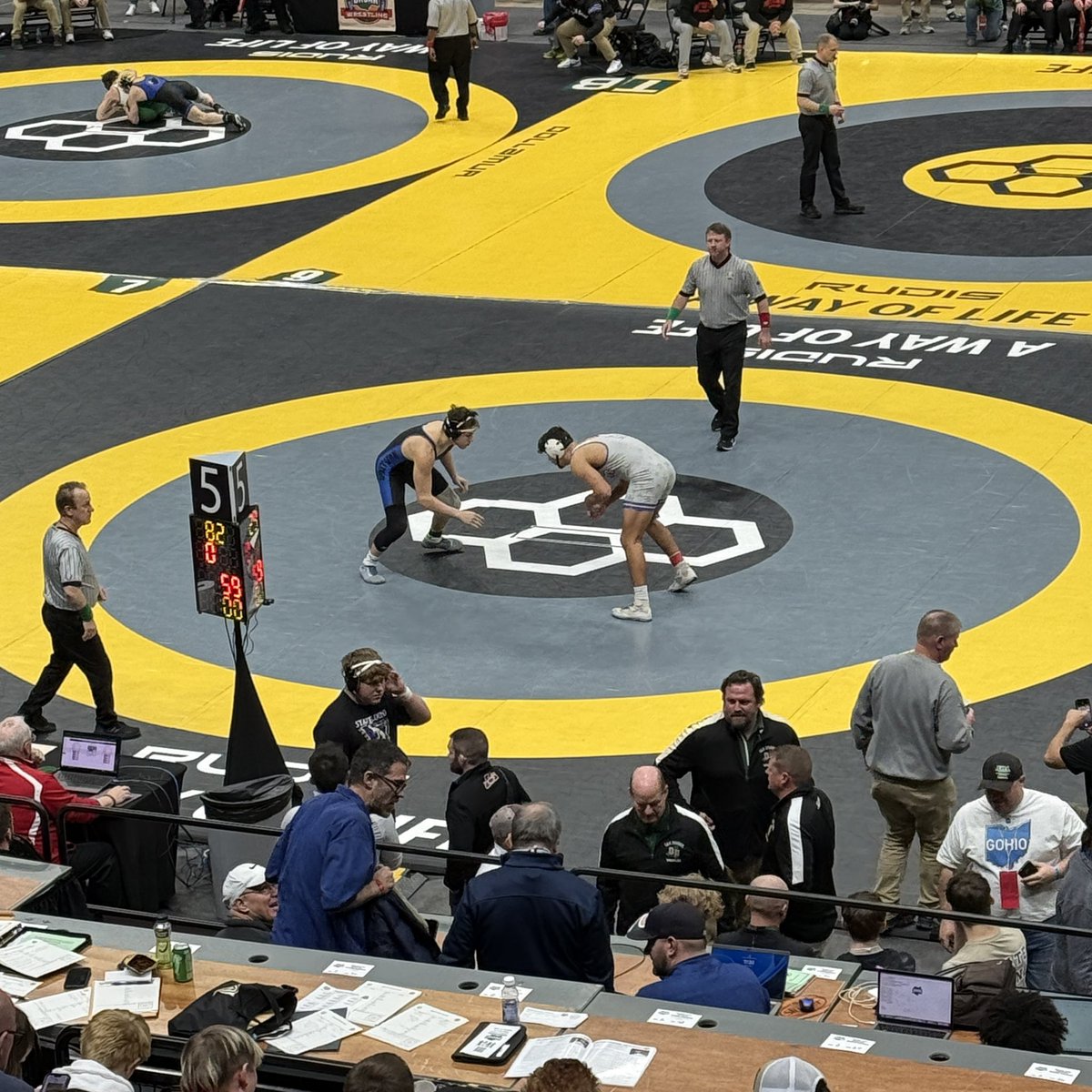 PHPatriotsHS's tweet image. Trent had his second round consolation bout today at the State meet! Unfortunately he fell by pin in the 2nd. Great season, Trent!! #PHStrong