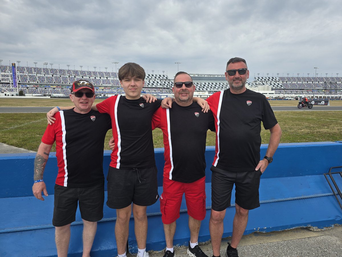 Having a blast at Daytona 200