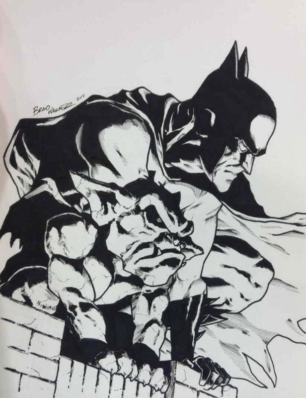iamluke85's tweet photo. #batman artwork by #BradWalker https://t.co/U7Grov1cU7