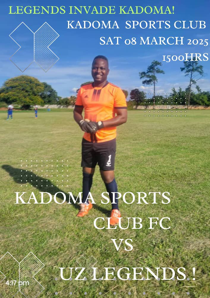 legends_uz_fc's tweet image. Until we meet again, thank you Kadoma,,,
Kadoma Sports Club 0 - UZ Legends FC 4