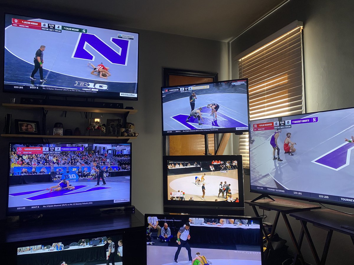 Jagger712's tweet photo. #BIGQuadBox Jagger Style with a little Big 12 mixed in https://t.co/UYmZHbZQUb