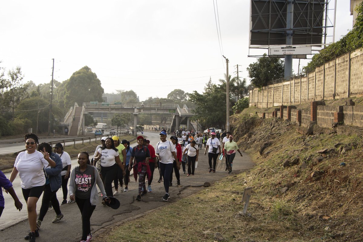 nairobiwalk's tweet photo. Today we celebrate the women who show up, step up, and never give up! 
Today morning we completed our IWD Walk Challenge this morning from Tmall Lang'ata. 
Happy International Women’s Day to all the women who have been a part of the Nairobi Walk Movement. You are amazing! https://t.co/MzPfOgV6P2