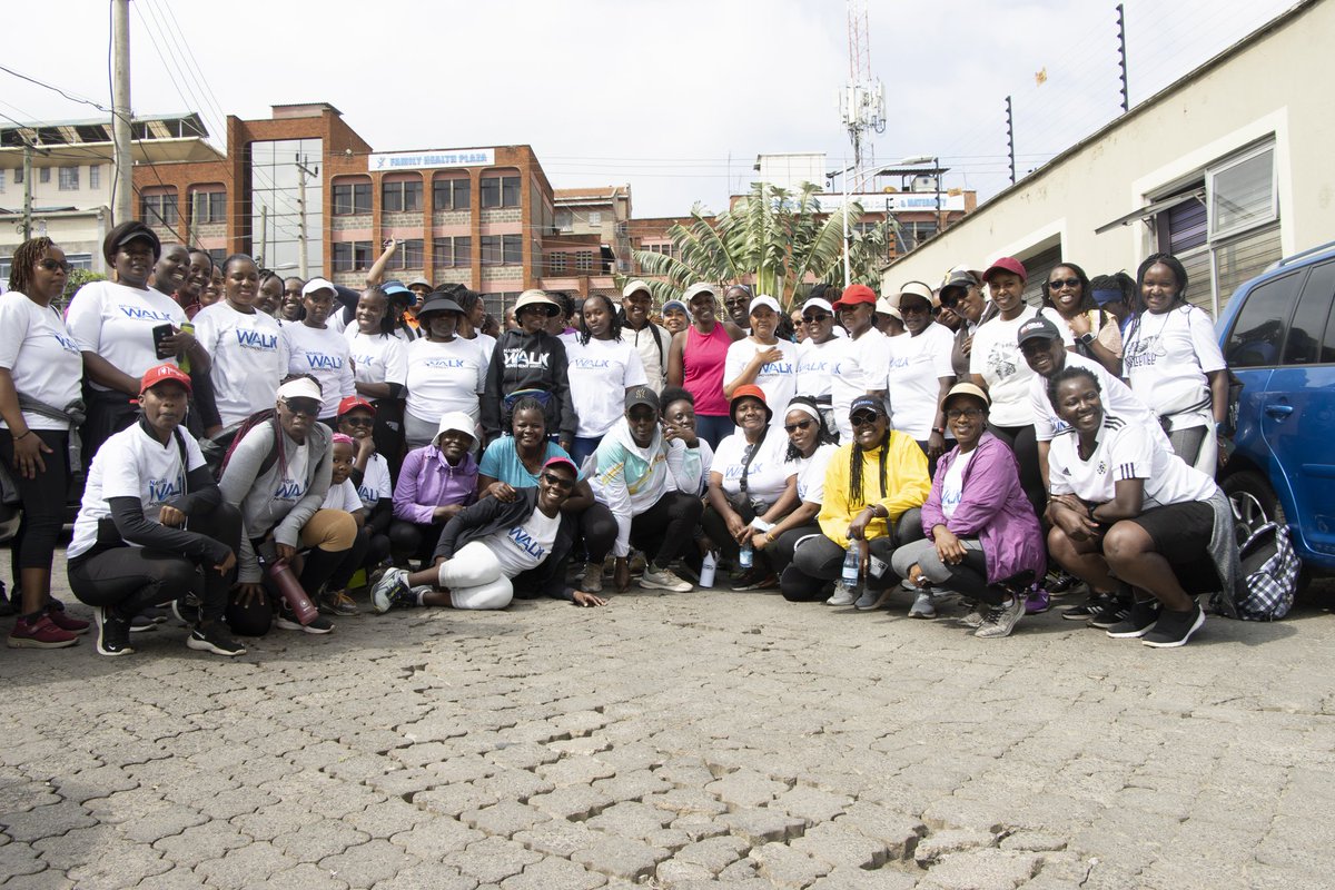 Today we celebrate the women who show up, step up, and never give up! 
Today morning we completed our IWD Walk Challenge this morning from Tmall Lang'ata. 
Happy International Women’s Day to all the women who have been a part of the Nairobi Walk Movement. You are amazing!