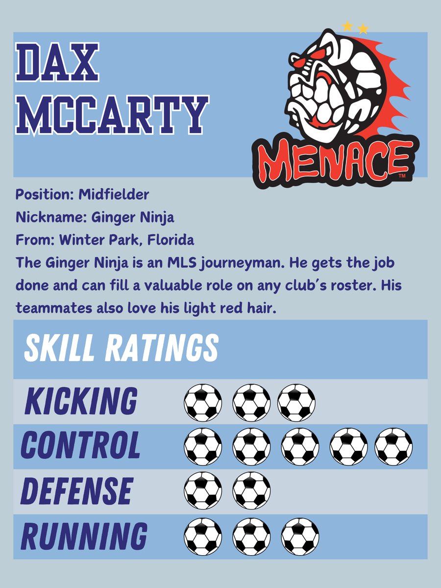 MenaceSoccer94's tweet photo. And another stud on loan from @MLSonAir, welcome aboard Ginger Ninja 🥷 https://t.co/7RWQz12pyS