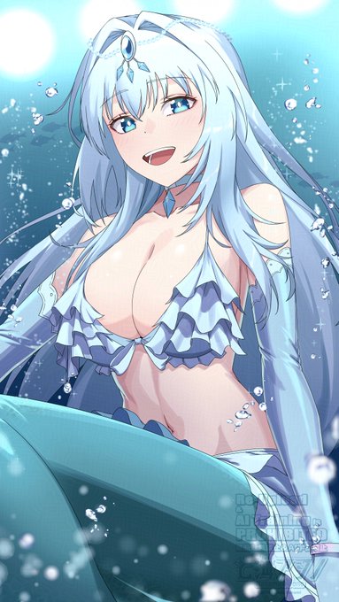 Skeb納品しました🧜‍♀️
#Skeb #Commission #ヴァンガード #オーロラスターコーラル 