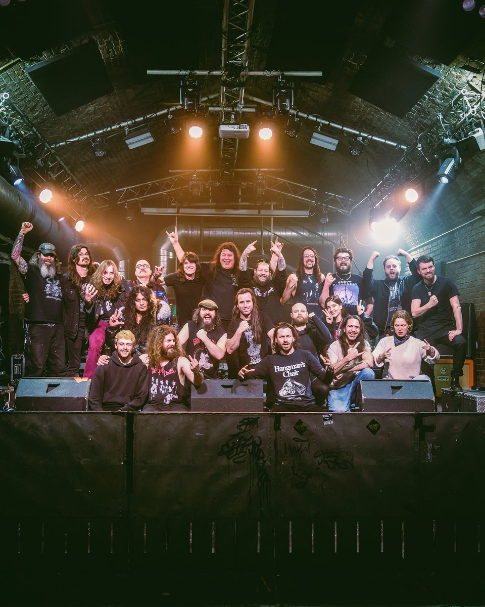 The Heathen Neverland Tour finally comes to an end tonight in Bochum! 25 shows in a month, including our first headline shows in Norway, Sweden, Finland, Luxembourg, Portugal, Spain and Italy.