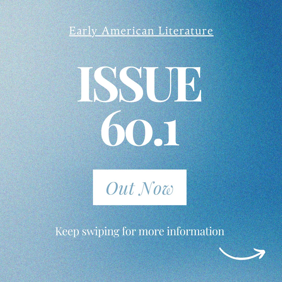 Early American Literature tweet media