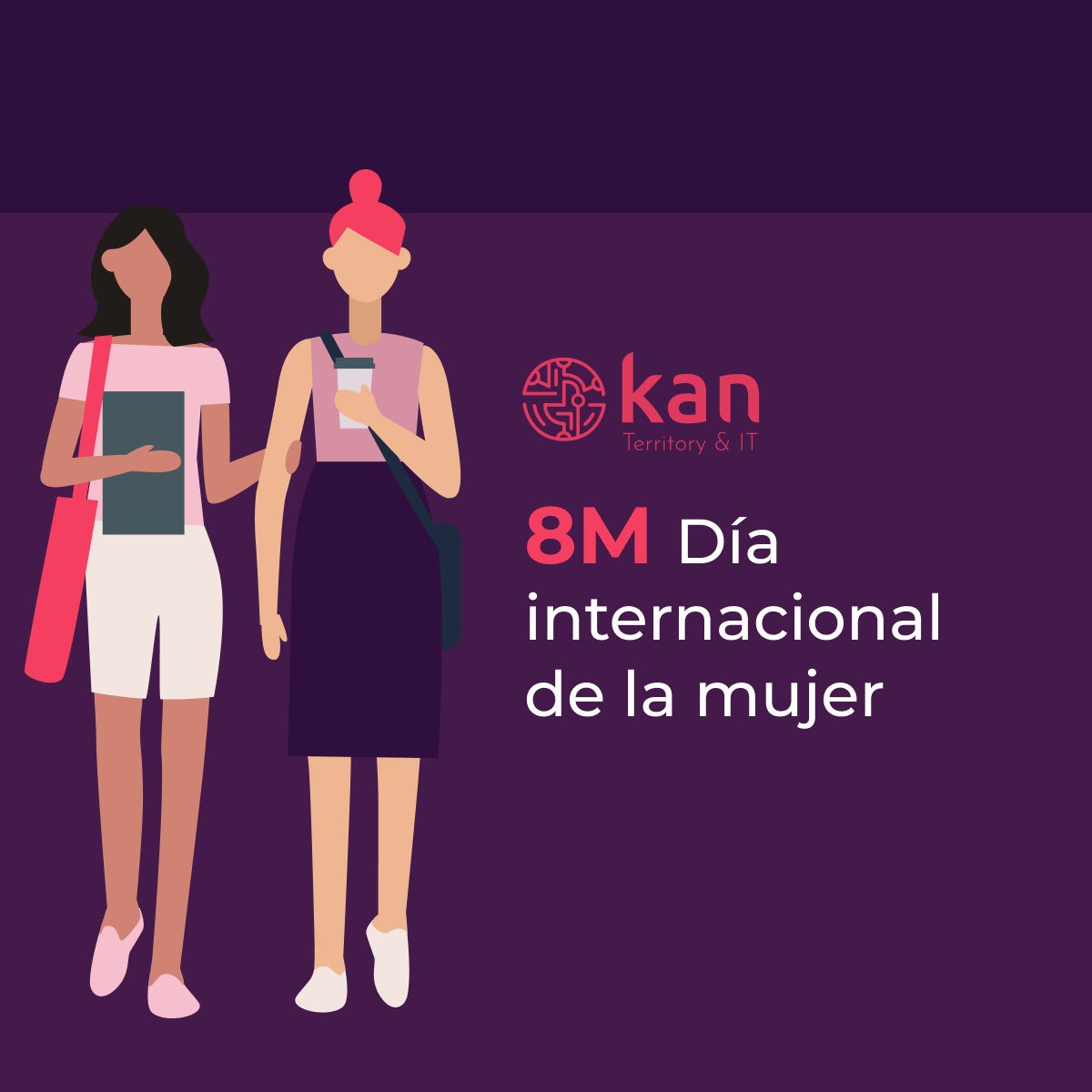 Kan (@kanterritoryit) on Twitter photo 💜✨ En este #8M reivindicamos a todas las mujeres y diversidades que transforman el mundo con código, datos y mapas. A pesar de las brechas de género en tecnología, su talento y trabajo son esenciales para la innovación y el cambio. 🌍💻📍
#8M #MujeresEnTecnología #mujeres 💜✨ En este #8M reivindicamos a todas las mujeres y diversidades que transforman el mundo con código, datos y mapas. A pesar de las brechas de género en tecnología, su talento y trabajo son esenciales para la innovación y el cambio. 🌍💻📍
#8M #MujeresEnTecnología #mujeres