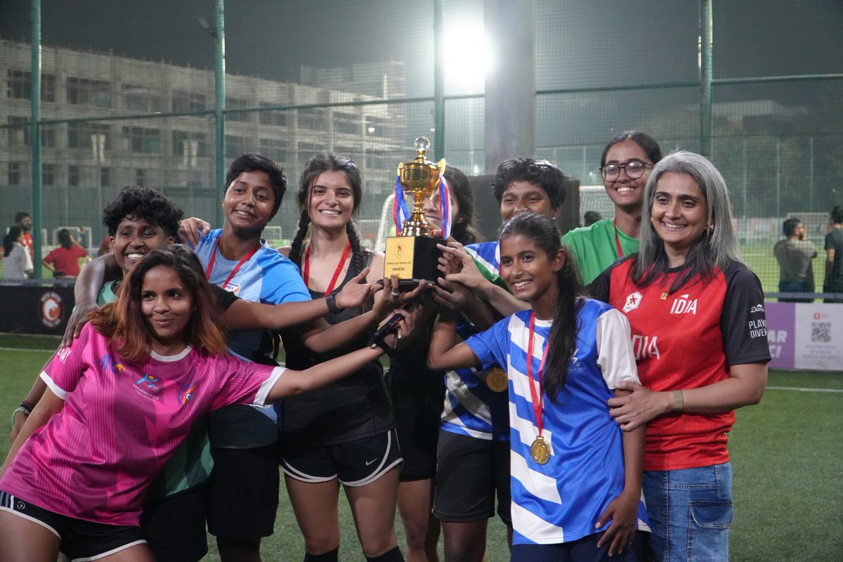 A Game for Women, A Game for All! This Women’s Day, we celebrated with a special match featuring powerhouse women athletes! More than just a game, it’s a statement—equal ground, equal goals!

#IFLBangalore2025 #WomensDay #FootballForAll