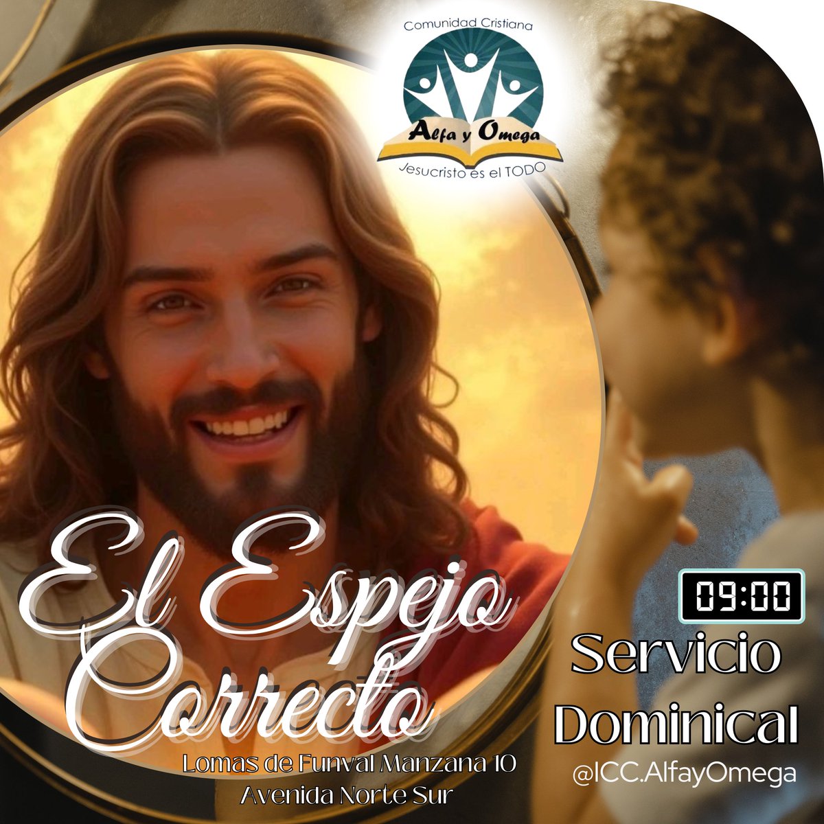 ICCALFAYOMEGA's tweet photo. Servicio Dominical 
"El espejo correcto"
Salmos 139:23-24
Hermana Betty Ramos

#AlfayOmega #IglesiaAlfayOmega #ServicioDominical #ICCAlfayOmega #JesucristoEsElTodo https://t.co/jh4aSe53SQ