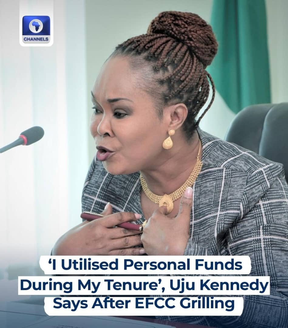 Former Women Affairs Minister Barr Uju Kennedy Ohanyere speaks