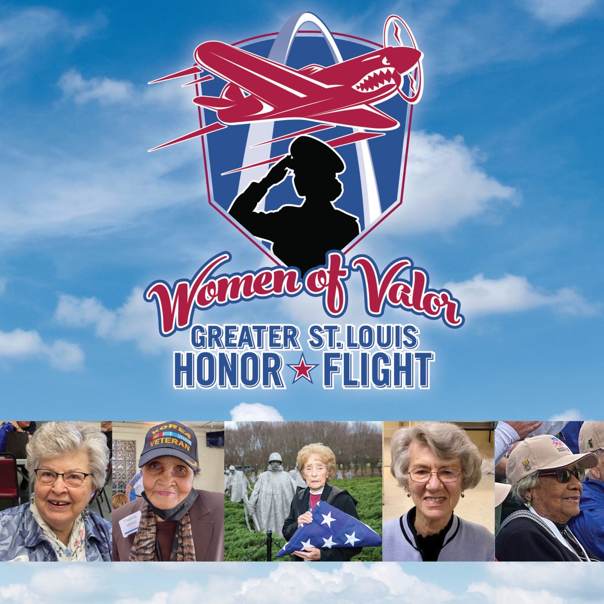 🌟 This International Women’s Day, celebrate women who served! Support our Women of Valor Honor Flight on June 12, 2025. Sponsor today! 🇺🇸 💙 🔗 bit.ly/2025WOV #WomenOfValor #HonorFlight #InternationalWomensDay