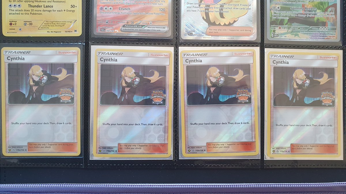 They're gonna reprint Cynthia any moment now...