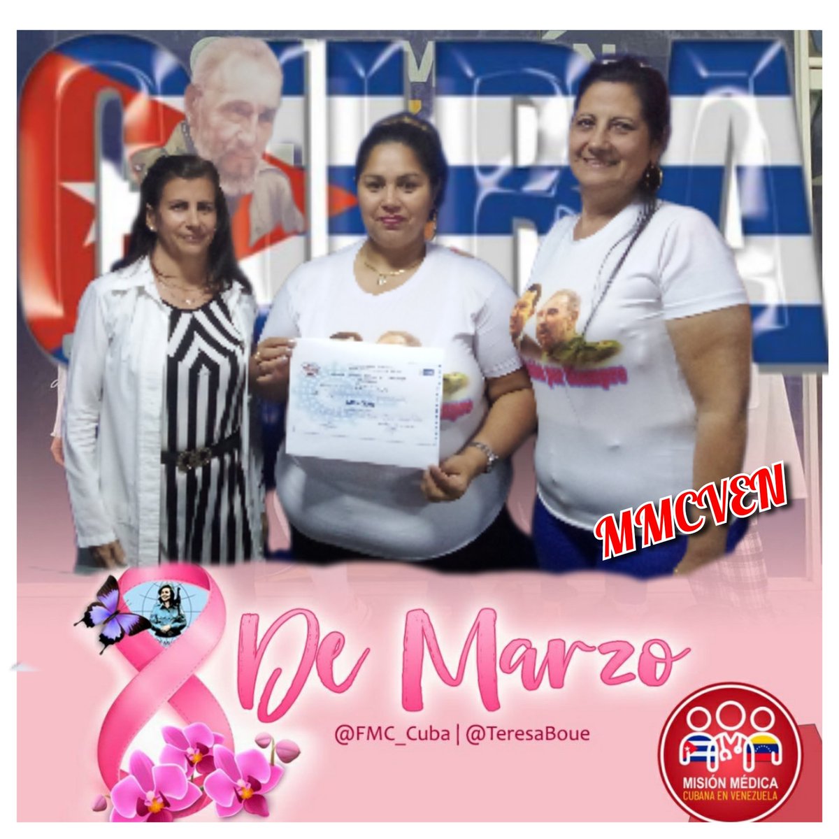 Las mujeres constituyen un verdadero ejército al servicio de la Revolución…La mujer es una Revolución dentro de la Revolución”. #CubaPorLaVida    #MujeresEnRevolución  #ElLegadoDeVilma