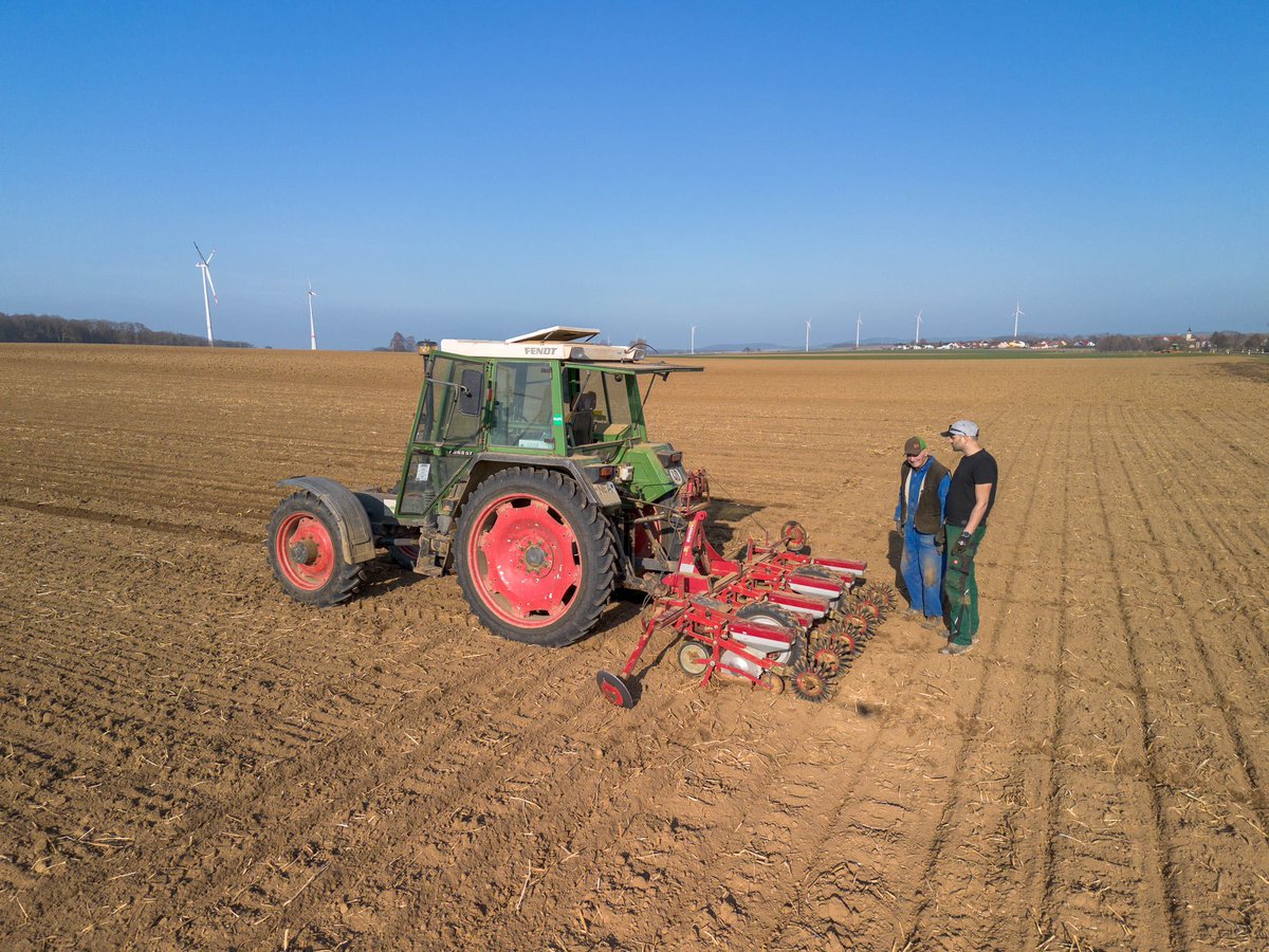Sugar beet sowing has started in Southern Germany 🇩🇪