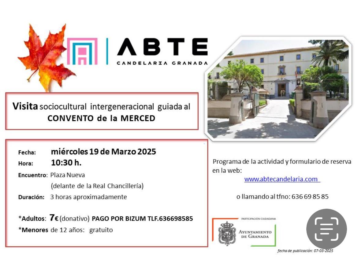 🌟 ¡Únete a ABTE! 🌟 Participa en nuestras actividades para dar visibilidad a las personas mayores dependientes. ¡Gracias por tu participación! 📲 Pincha en el enlace para inscribirte: Enlace #Viral #ABTE #PersonasMayores #Inclusión abtecandelaria.com/patrimonio5.php