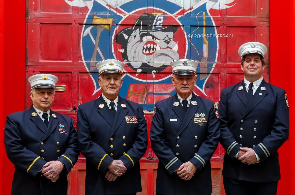 Inspiration: During Rescue 2’s 100 years, only 14 have served as the Captain of the company. Captain Flaherty (<a href="/CaptBrooklyn/">Liam Flaherty</a>), Captain Ruvolo, Chief Fischler, Chief Downey (LODD 9/11), and Chief Gallagher. 

Photo: Brian Grogan