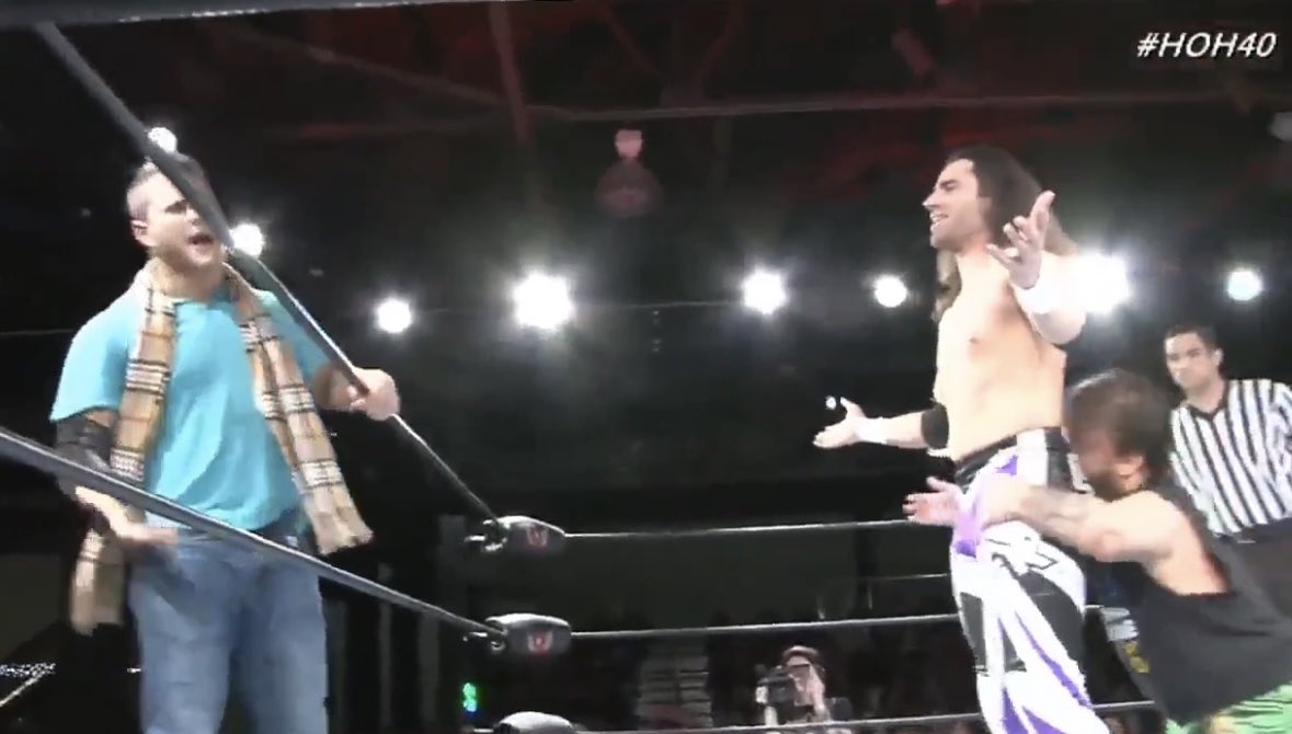 BlazexInferno's tweet image. #AlexReynolds, #Swoggle &amp;amp; #MJF #HOH40