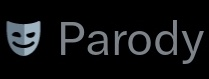I am not very fond of the Parody Account Icon