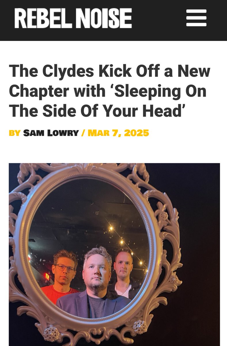 .<a href="/Rebel_Noise/">Rebel Noise</a> writes about the new single by The Clydes … rebelnoise.com/reviews/the-cl…

<a href="/mint400records/">Mint 400 Records</a>