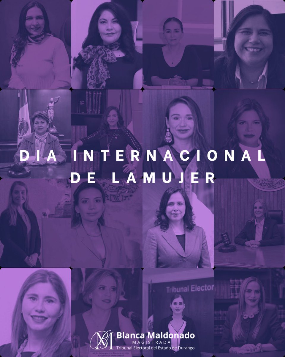 #8M || Conmemoremos el día internacional de la mujer impulsando acciones que garanticen el pleno ejercicio de los derechos político-electorales de todas las mujeres. 

La democracia solo es verdadera cuando es incluyente.

¡Sigamos avanzando juntas! 💜💪🏽