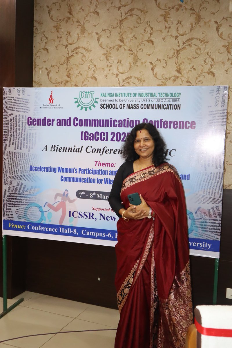 saumyaparida2's tweet image. #internationalwomensday 💕
"Women &amp;amp; Media: exploring gender, innovation and social change for Viksit Bharat @ 2047". By Indian council of social science research and KIIT school of mass communication. Thank you Himansu Sekhar Khatua sir, Director General #SFMS, #SFT &amp;amp; #SMC