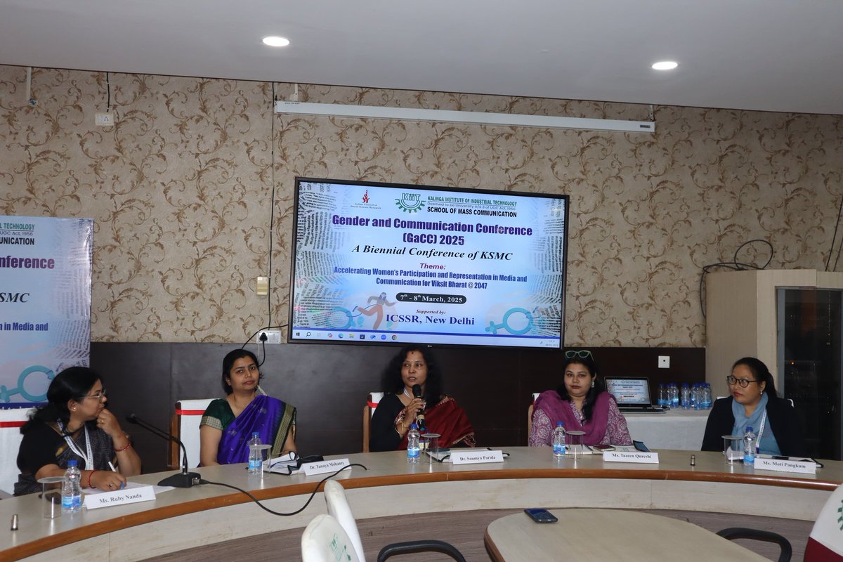 saumyaparida2's tweet image. #internationalwomensday 💕
"Women &amp;amp; Media: exploring gender, innovation and social change for Viksit Bharat @ 2047". By Indian council of social science research and KIIT school of mass communication. Thank you Himansu Sekhar Khatua sir, Director General #SFMS, #SFT &amp;amp; #SMC