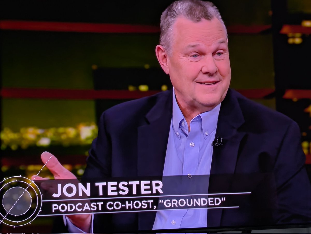 Brian Donlon (@brian_donlon) on Twitter photo Look who is on <a href="/StreamOnMax/">Max</a> 's "Real Time with Bill Maher" it is "Grounded" co -host <a href="/jontester/">Jon Tester</a> . Check out the former Montana senator & Co-host <a href="/MaritsaGeorgiou/">Maritsa Georgiou</a> wherever you get your #podcast <a href="/RealTimers/">Real Time with Bill Maher</a> Look who is on <a href="/StreamOnMax/">Max</a> 's "Real Time with Bill Maher" it is "Grounded" co -host <a href="/jontester/">Jon Tester</a> . Check out the former Montana senator & Co-host <a href="/MaritsaGeorgiou/">Maritsa Georgiou</a> wherever you get your #podcast <a href="/RealTimers/">Real Time with Bill Maher</a>